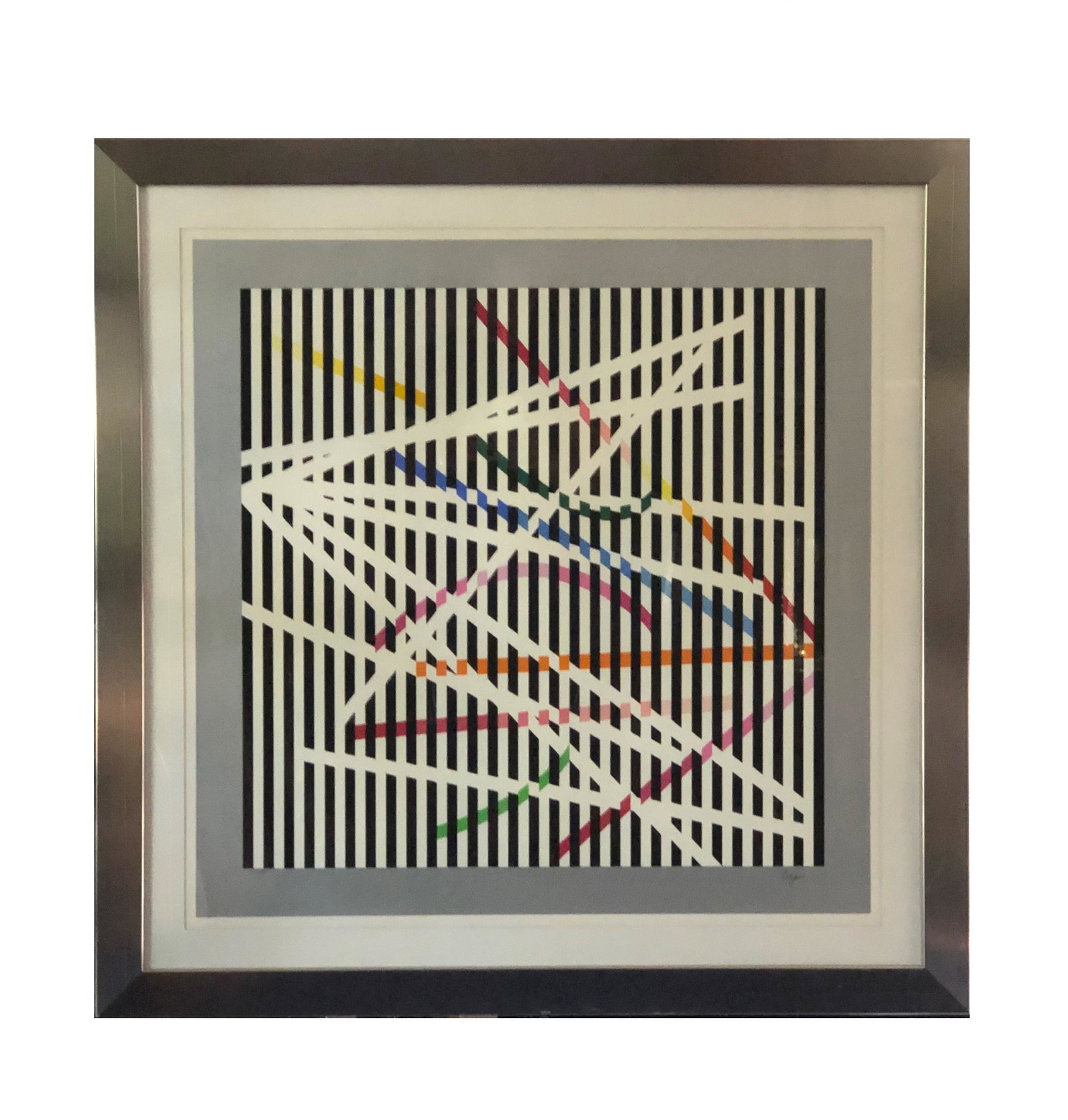 Yaacov Agam Lithograph Signed (1 of 4)