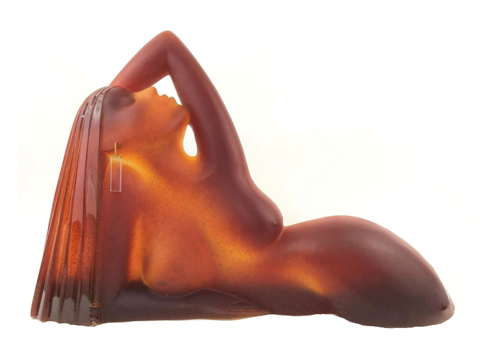 Daum Pate- De- Verre Glass Sculpture 20th Century (1 of 5)
