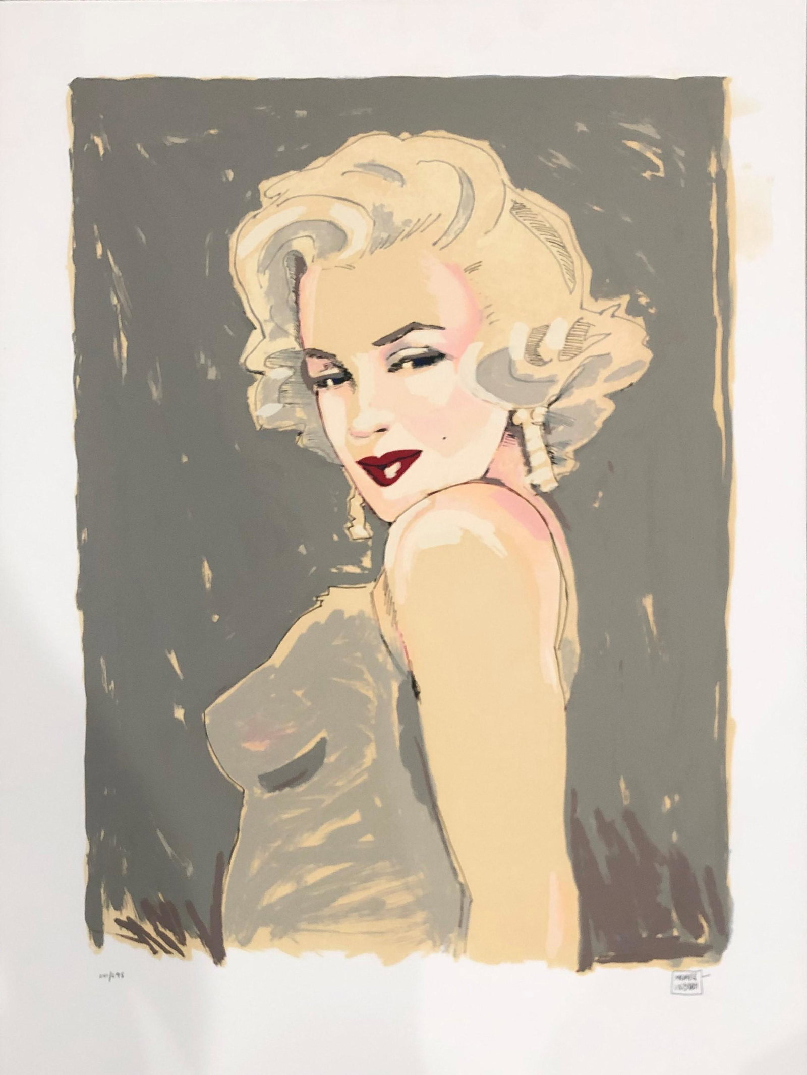 Michael Vollbracht  (1947 - 2018) Litography (1 of 3)