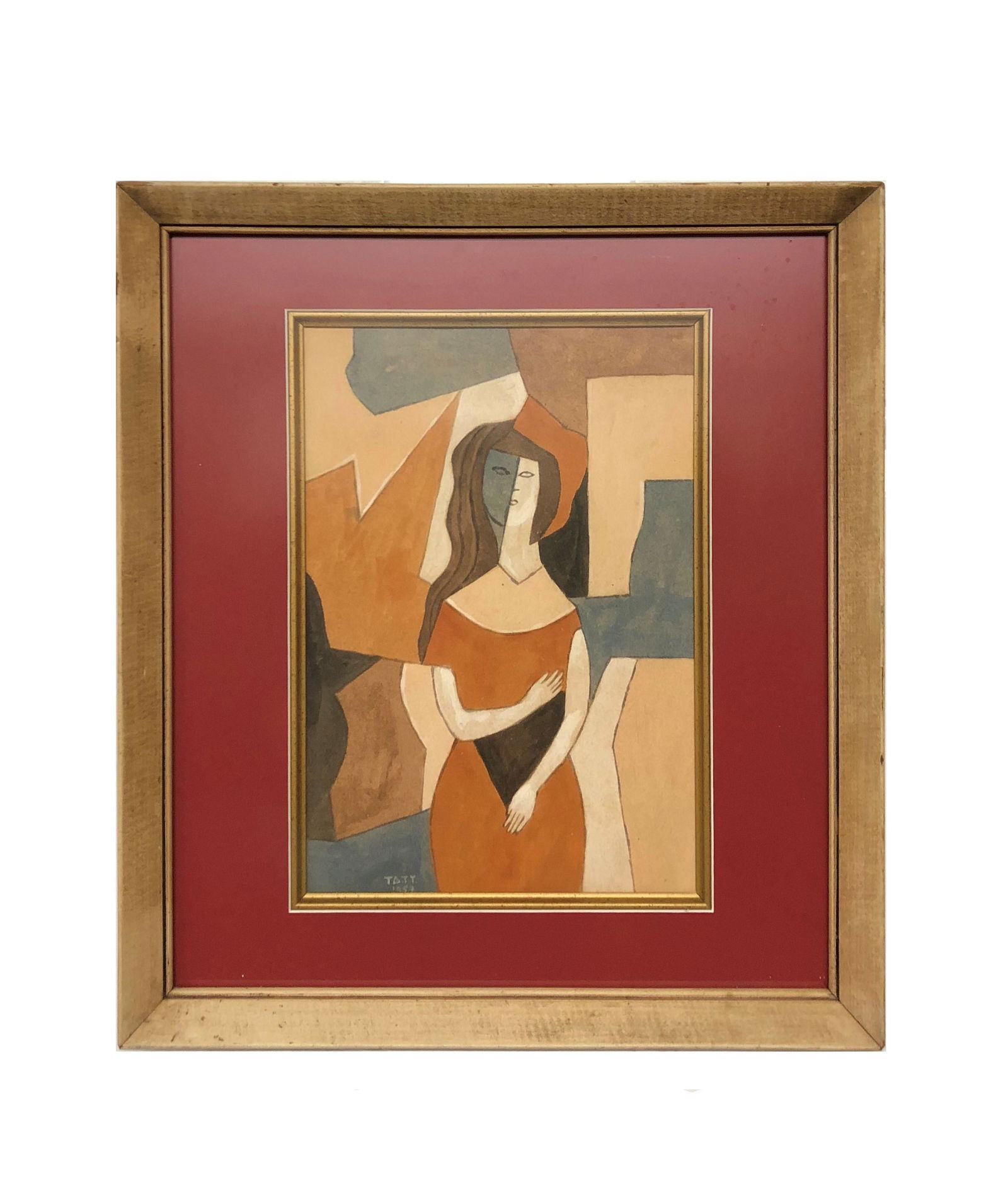 Attributed Ta Ty (1922 - 2004). Gouache on paper. (1 of 3)