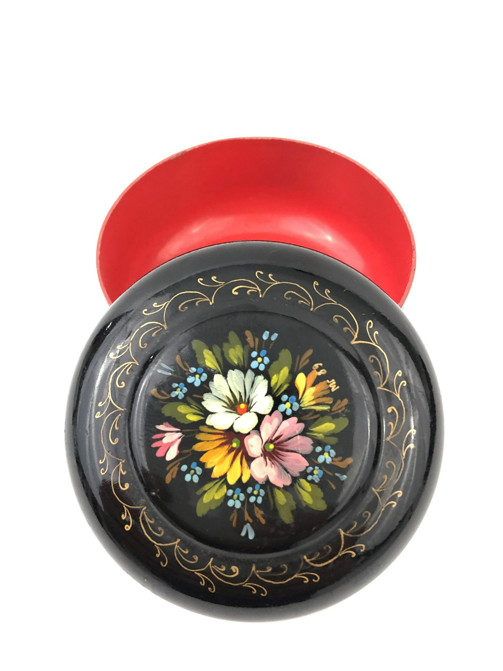 Hand Painted Russian Lacquer Box (1 of 2)