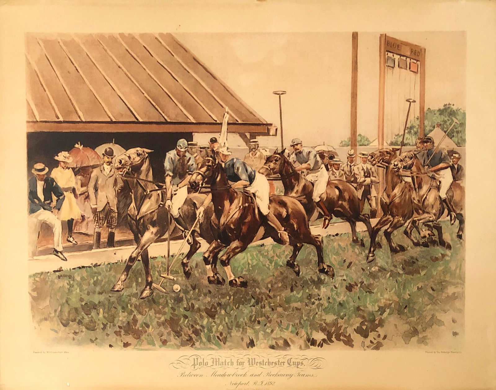 WS Vanderbilt Allen " Polo Match for Westchester Cups" (1 of 2)