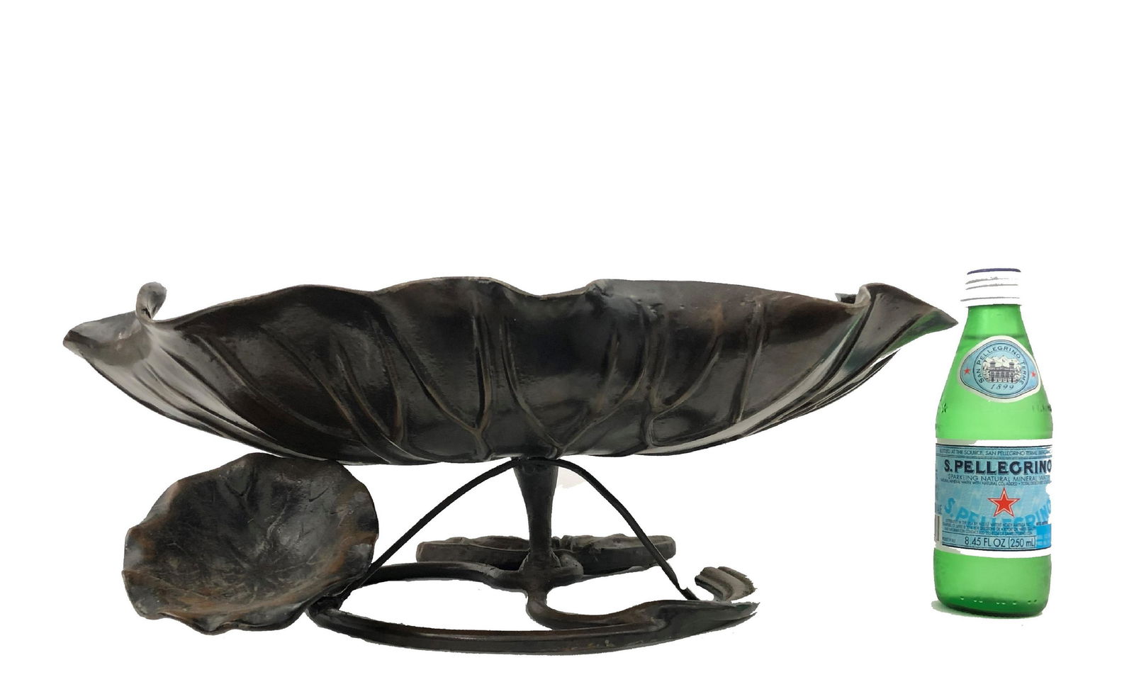 Japanese Vintage brass art craft candle holder. (1 of 4)