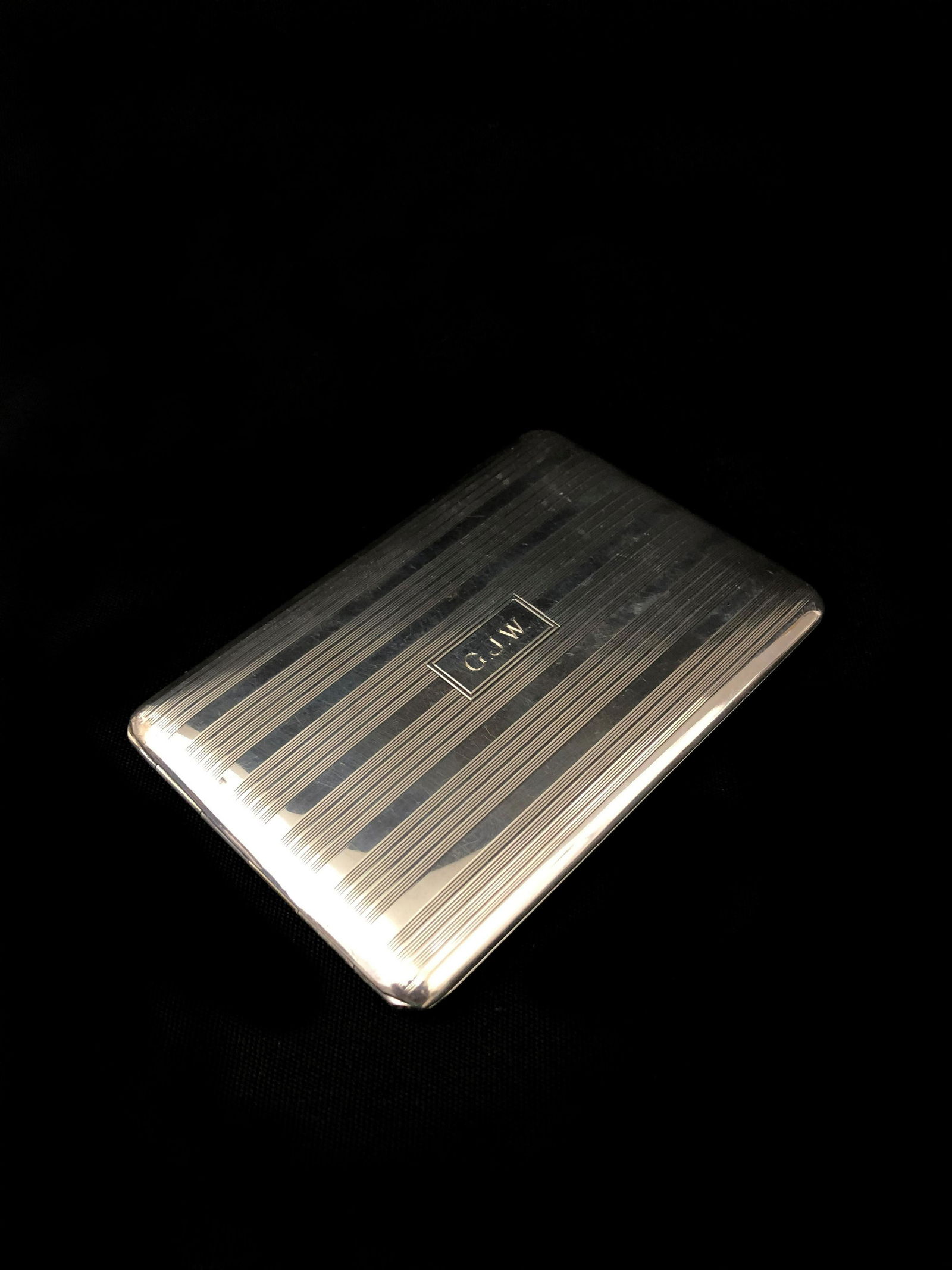 Vintage Napier Sterling Silver Cigarrete Case (1 of 4)