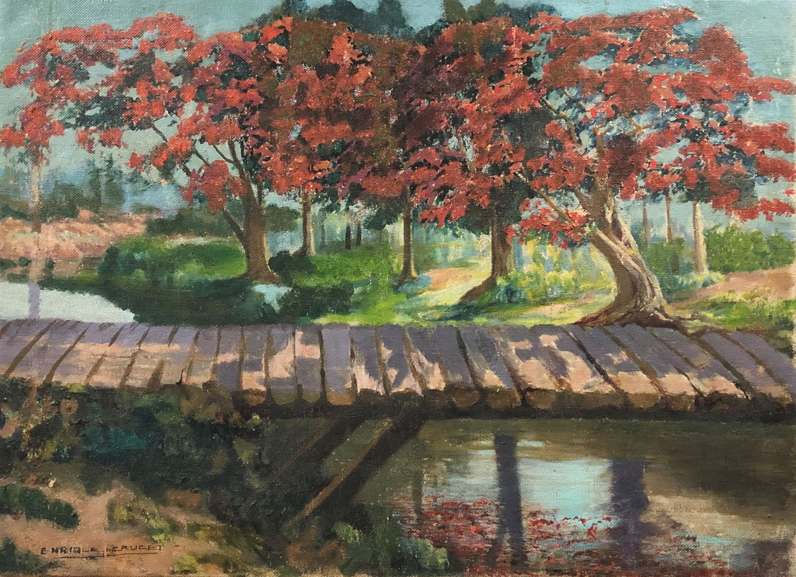 Enrique Crucet (20th century) Cuban (1 of 3)