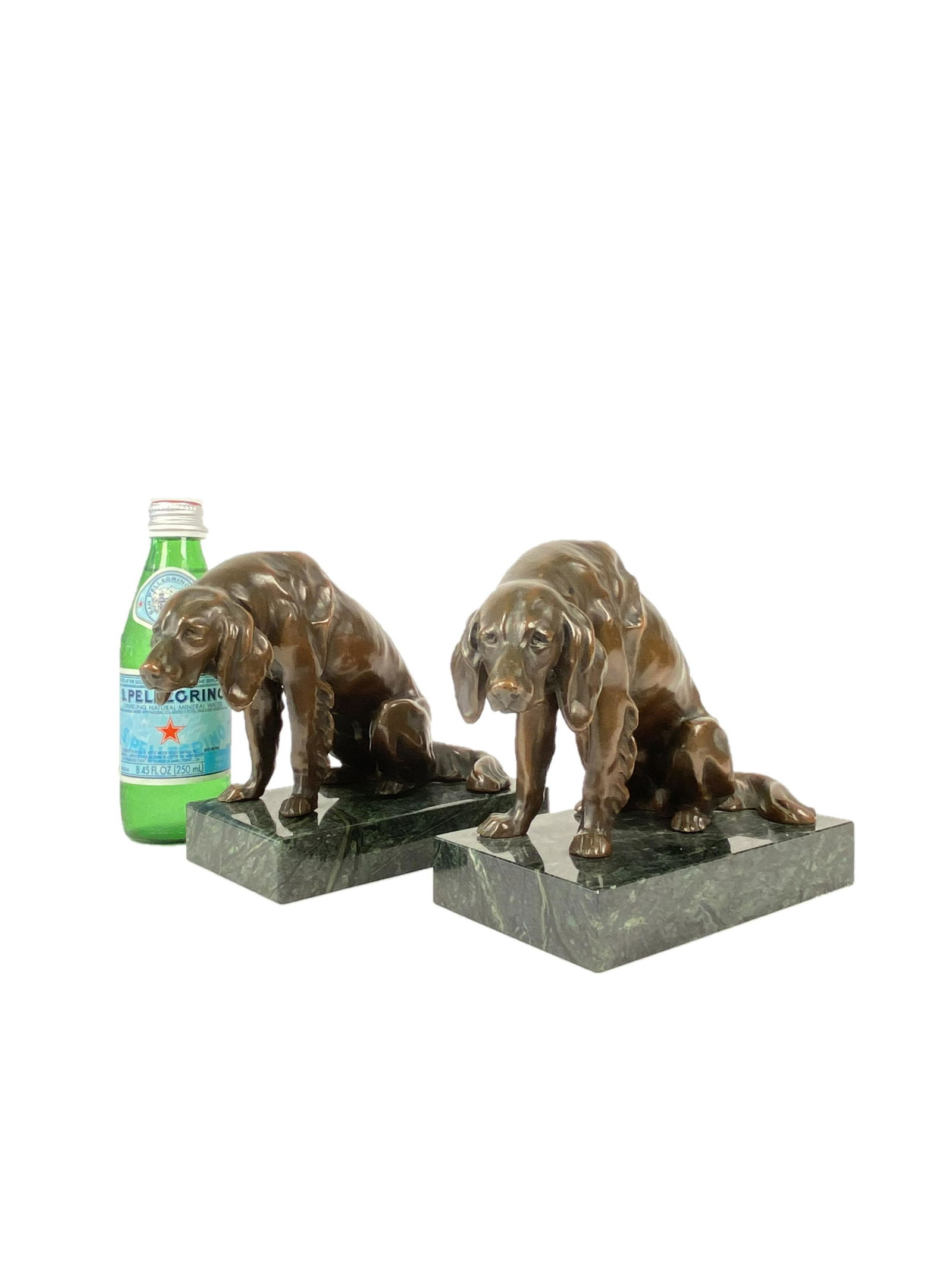 Pair of Cast Iron Dogs Book Holders (1 of 3)