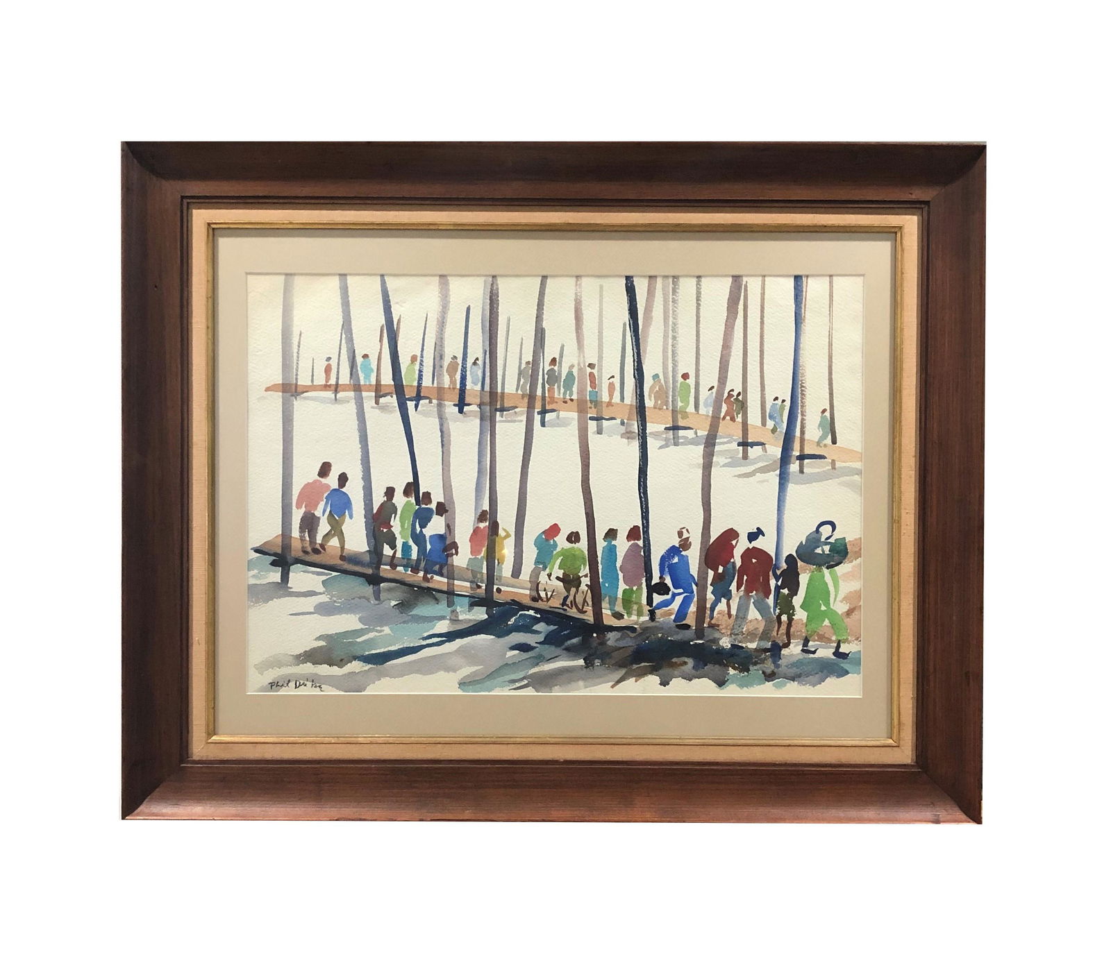 Phil Dike (1906 - 1990) American. (1 of 5)