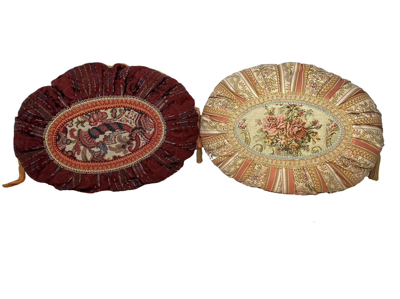 Antique Needlepoint Cushion (1 of 1)