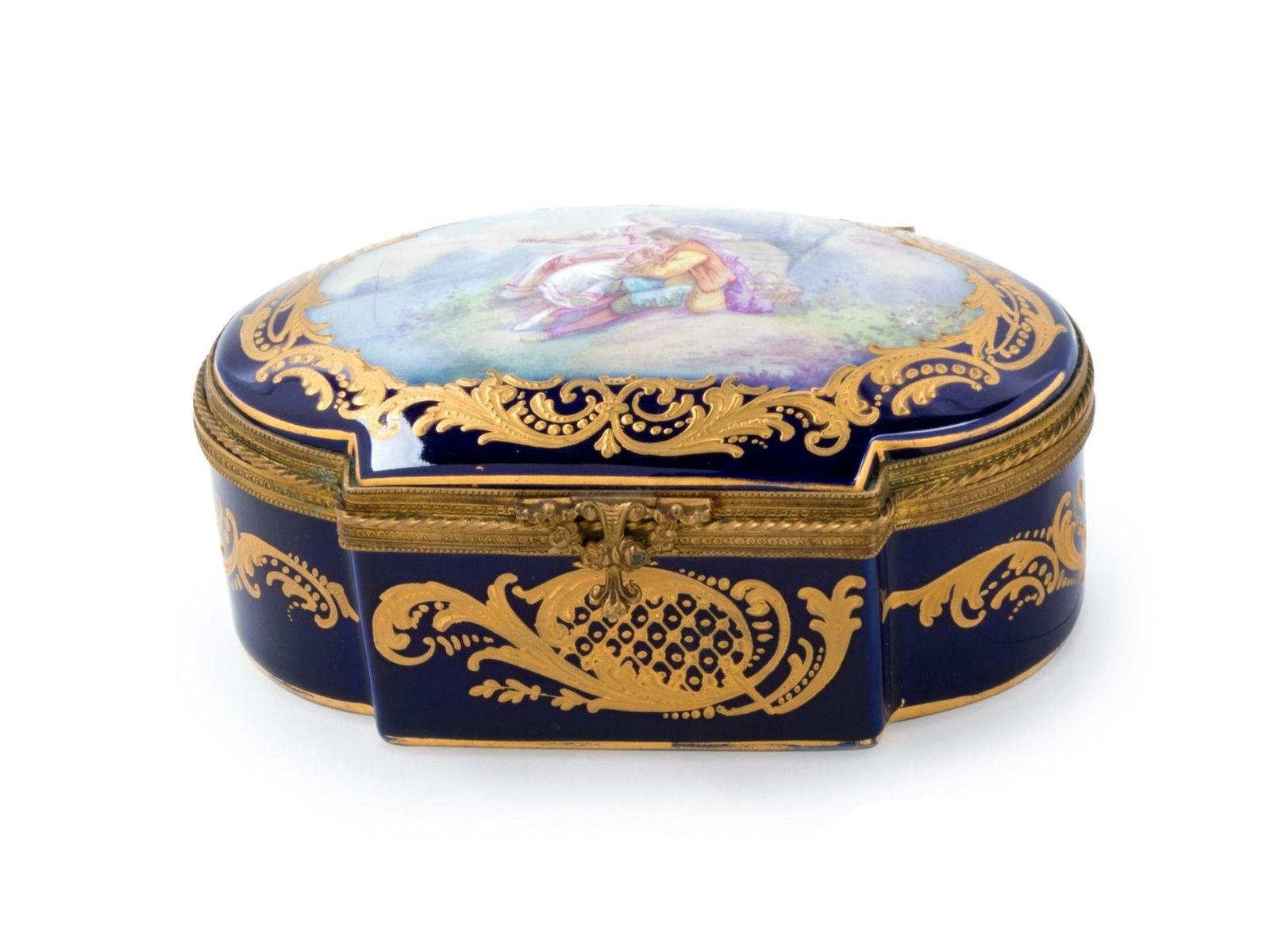 19 Century French Sevres Porcelain Box (1 of 4)