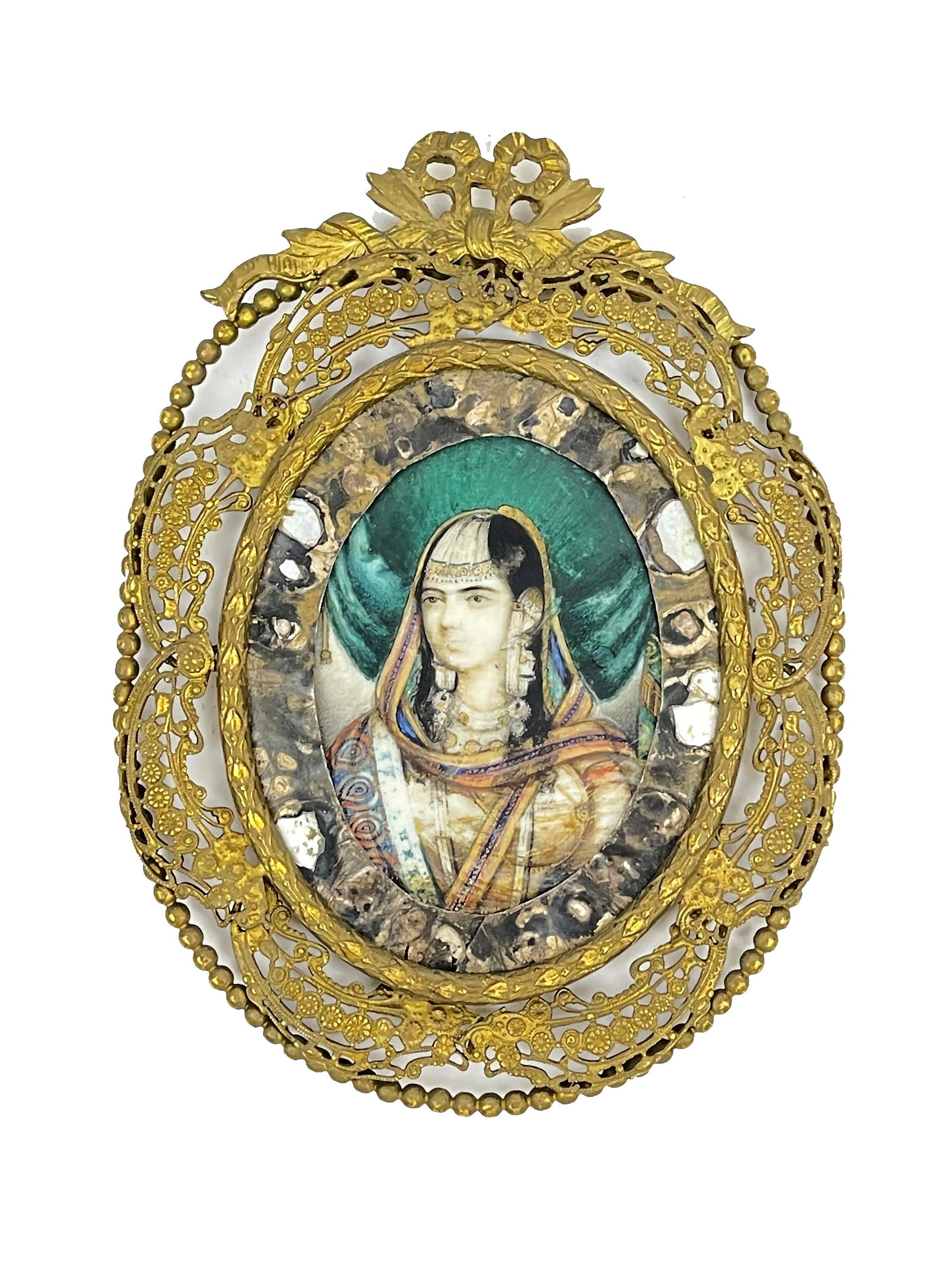 Egyptian Woman Miniature Portrait (1 of 1)