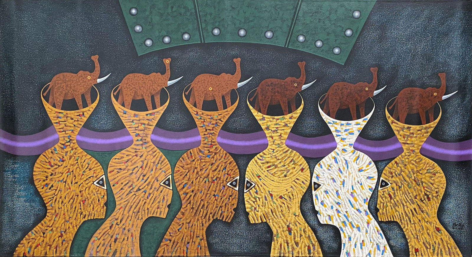 Raul Rodriguez (Boro) (Born 1960) Cuban (1 of 4)