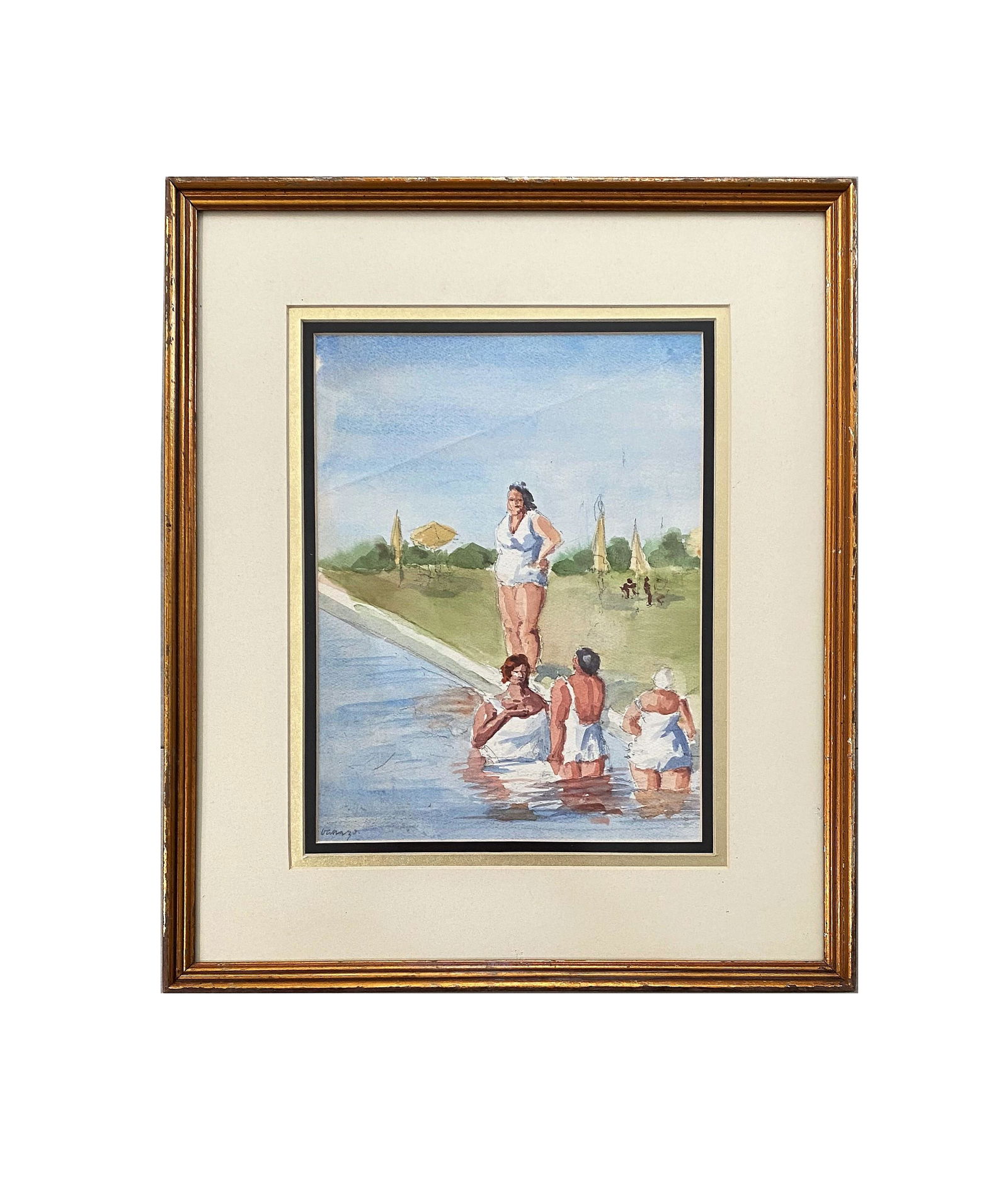 Attributed Janos Miklos Vaszary (1867 - 1939) Hungary (1 of 4)