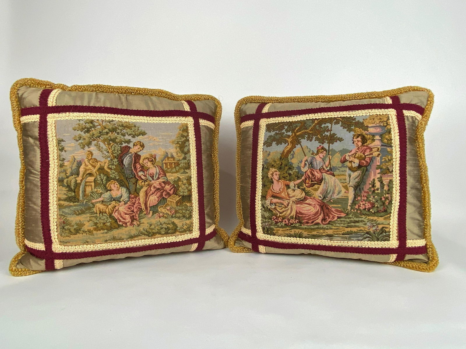 Two Antique Venetian Cushions (1 of 5)