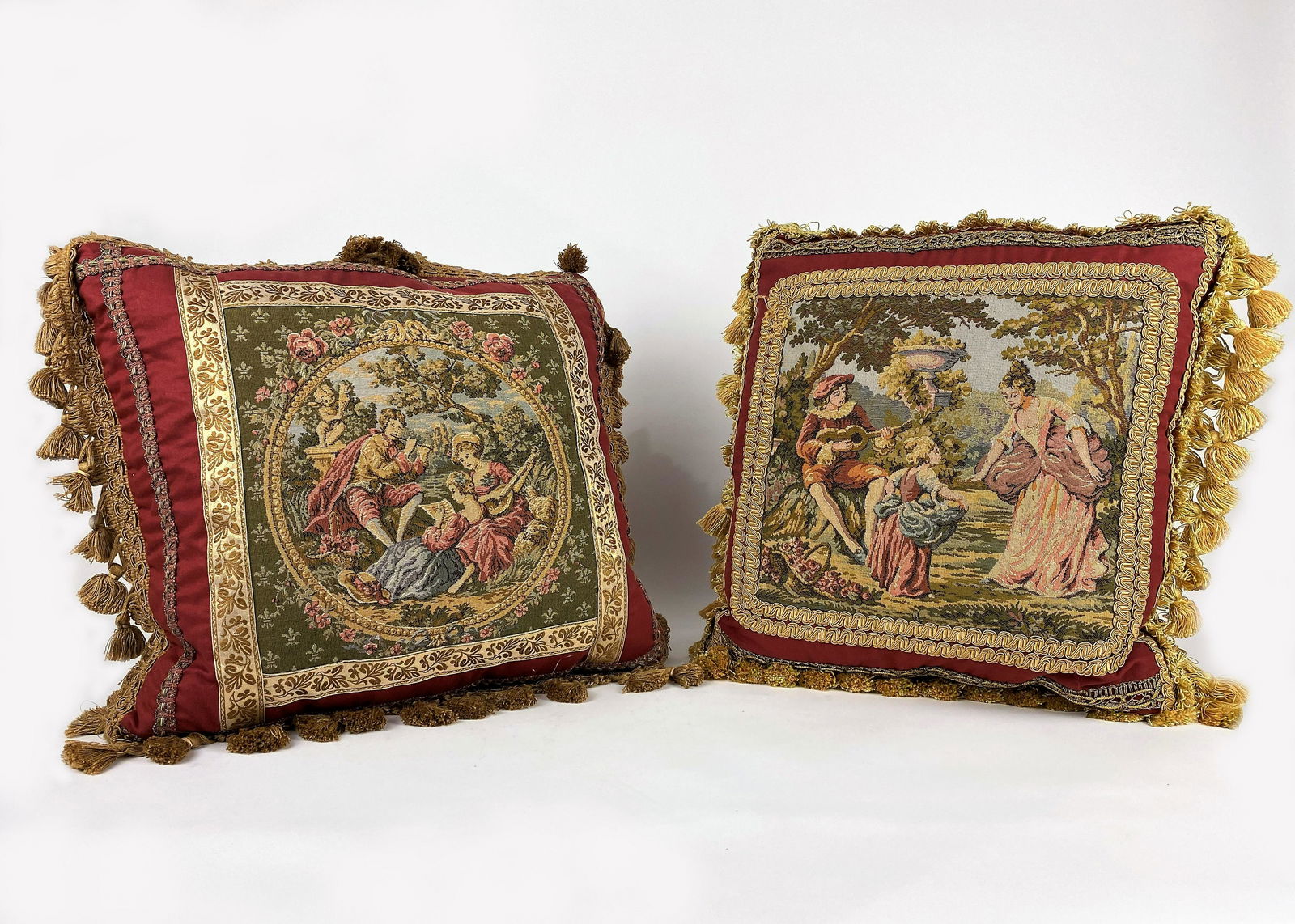 Two Antique Venetian Cushions (1 of 5)