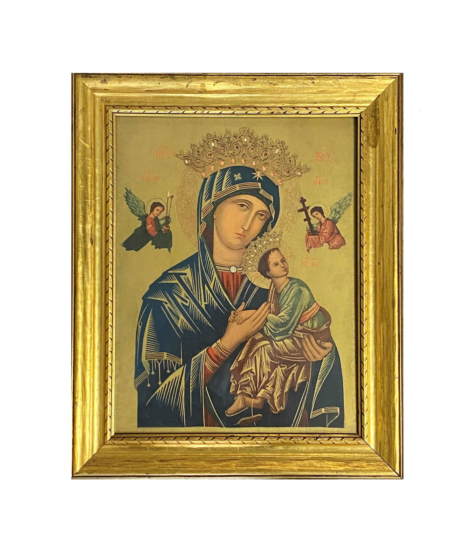 Antique Religious Russian Icon (1 of 5)
