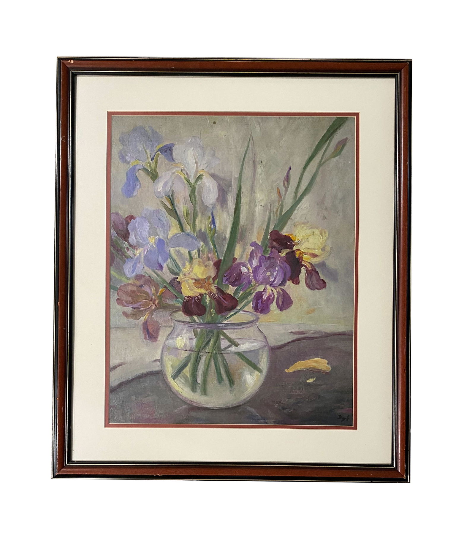 Marcel Dyf (1899 - 1985) France: Marcel Dyf (1899 - 1985) France Oil on Board Measure 19"in H x 14 3/4"in W and 26"in H x 22"in W with frame Known for: Landscape, figure, floral still life and seascape painting Name variants: Marcel