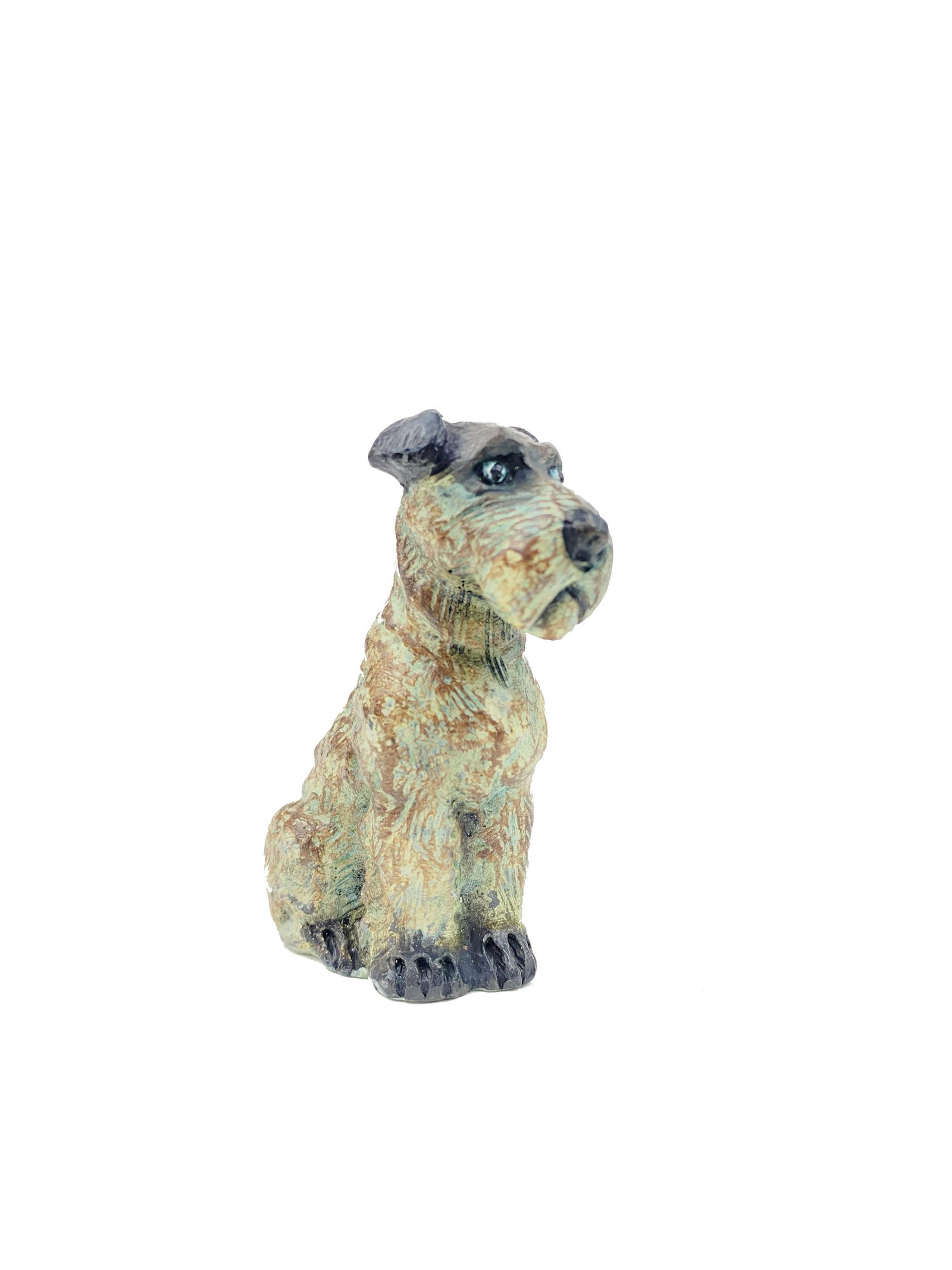 Patinated Austrian Bronze Dog (1 of 2)