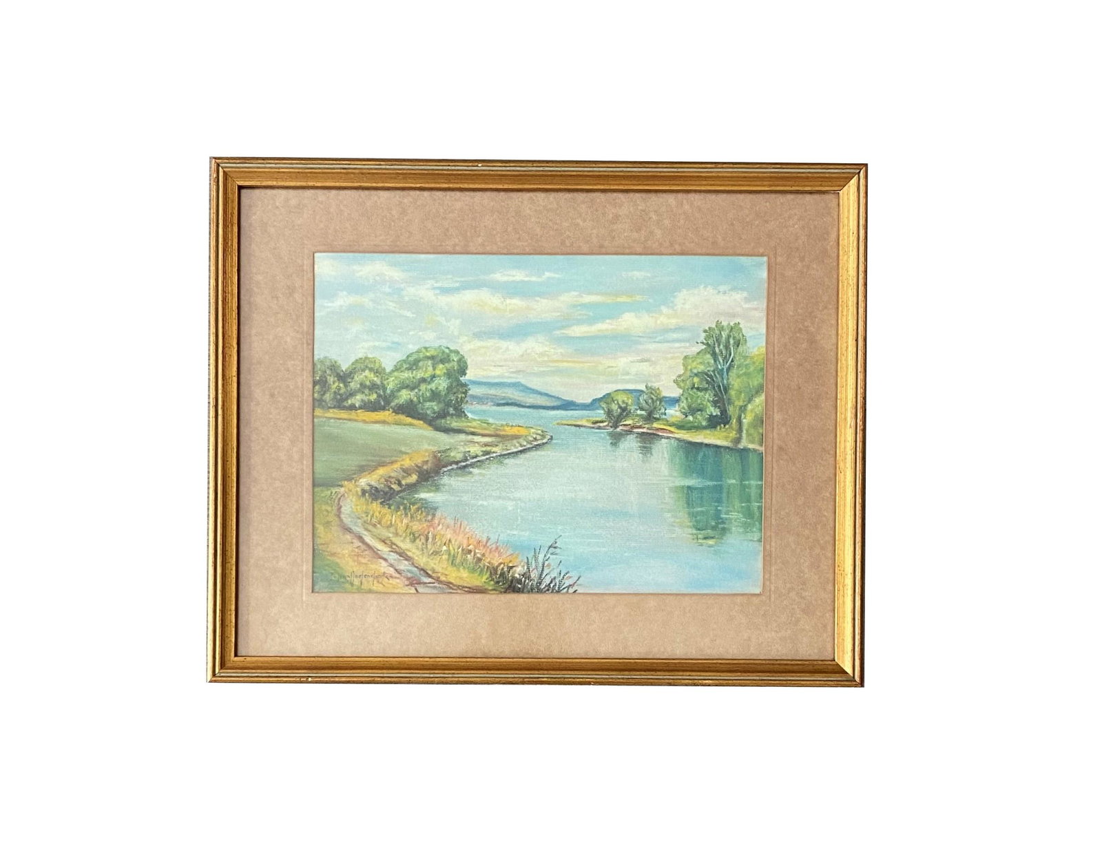 Julian (Robert Julian) Onderdonk (1882 - 1922) American: Julian (Robert Julian) Onderdonk (1882 - 1922) American Pastel on Cardboard Measure 9"in H x 12"in W and 14"in H x 17 1/2"in W with frame Biography: Julian Onderdonk was a native of San Antonio and so