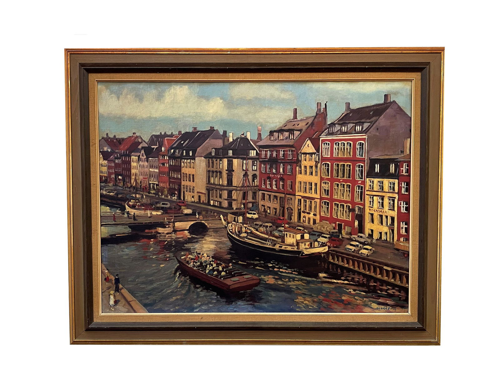 Impressionism Painting. American Painter. Signed (1 of 7)