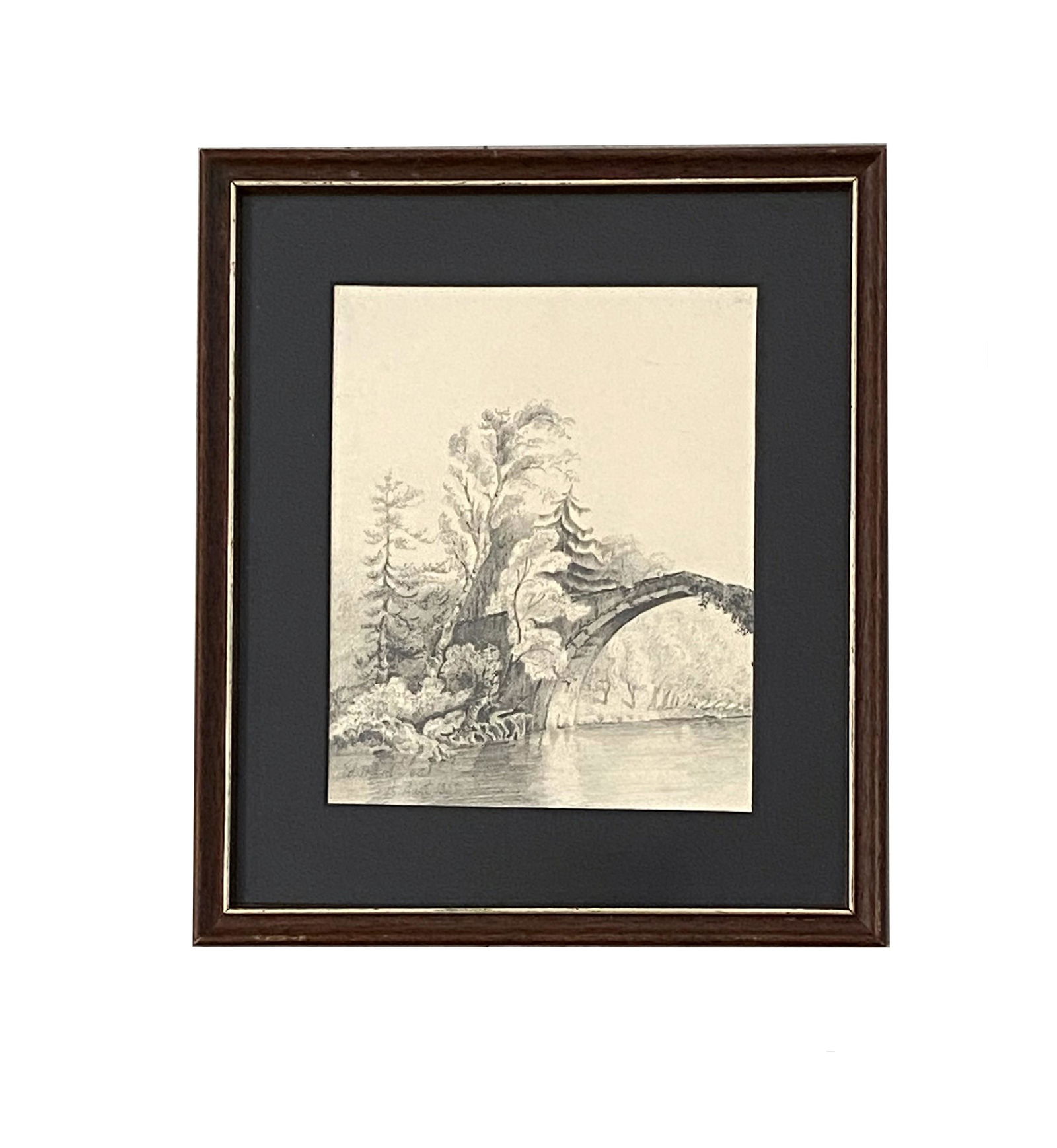 Edward Lear (1812 - 1888) London: Edward Lear (1812 - 1888) London Pencil on Paper Dated 1865 Measure 5 1/2"in H x 4 1/2"in W and 8 1/2"in H x 7 1/2"in W with frame Known for: Ornithology and travel book illustrations, landscape paint