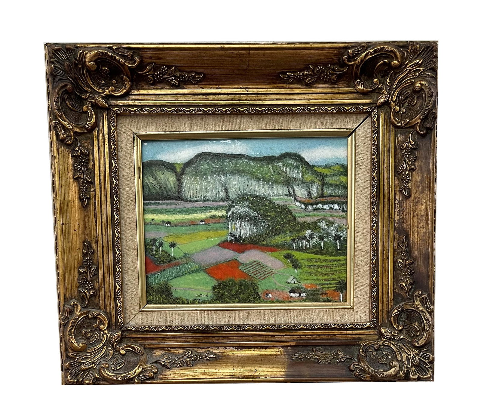 Mid Century Enamel Plaque (1 of 3)