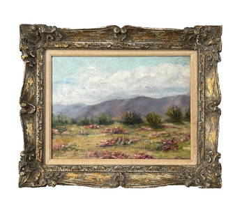 Paul A. Grimm (1891 - 1974) South Africa: Paul A. Grimm (1891 - 1974) South Africa Oil on Board Measure 13"in H x 17"in W and 17"in H x 21 1/4"in W with frame Known for: Desert landscape, some harbors and portrait painting Biography: