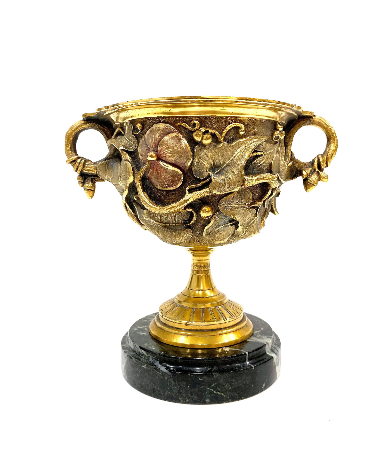 Polychrome Bronze Chalice by Alberto Vignes (1 of 7)