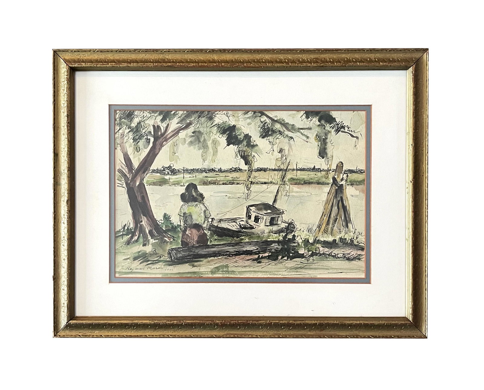 Reginald Marsh (1898 - 1954) France (1 of 6)