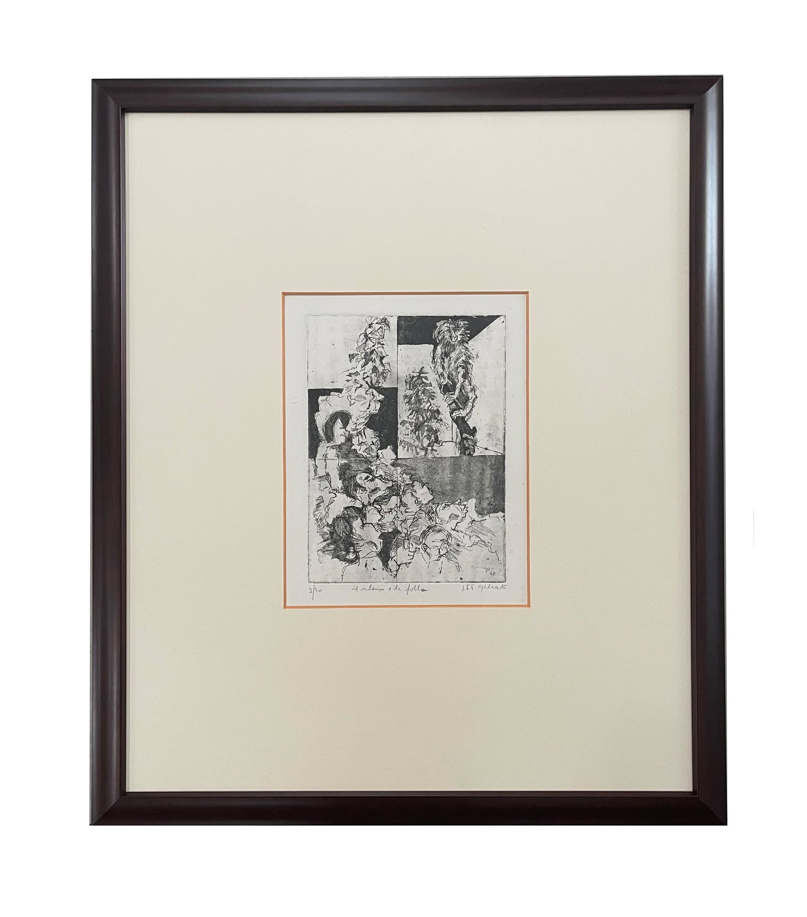 1965 Lithograph Signed in Pencil (1 of 6)