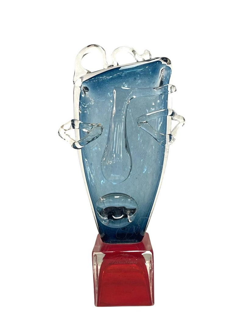 Ion Tamaian Art Glass Sculpture Signed (1 of 5)
