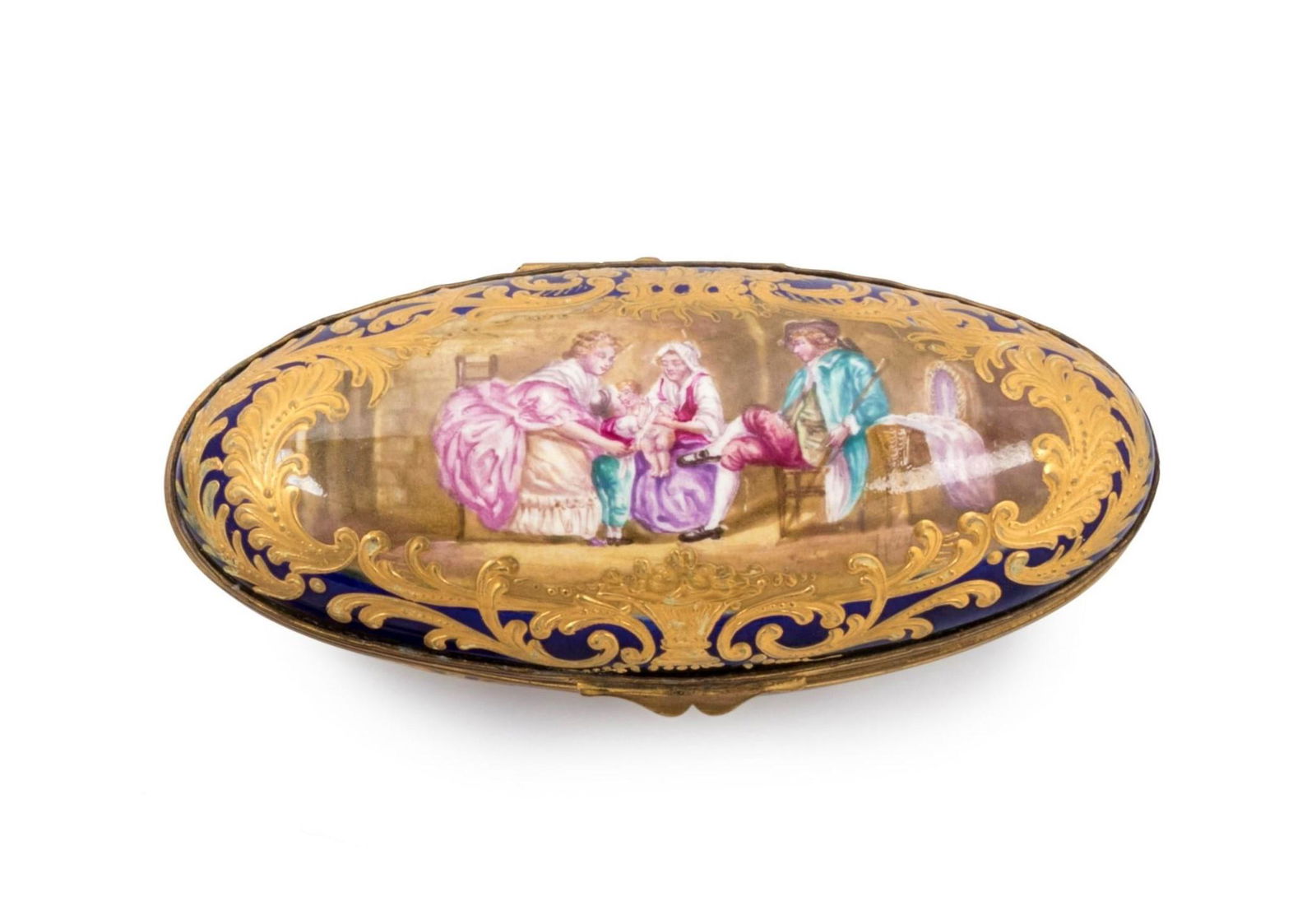 19th Century French Sevres Porcelain Box (1 of 3)