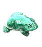 Chinese Malachite Stone Frog Statue