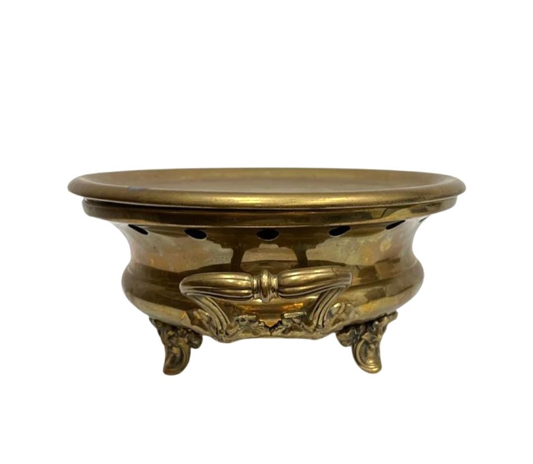 Art Nouveau Christofle Brass Plate Warmer (1 of 6)
