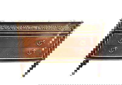 French 19th Century Louis XVI Style Commode with Marble Top (1 of 8)