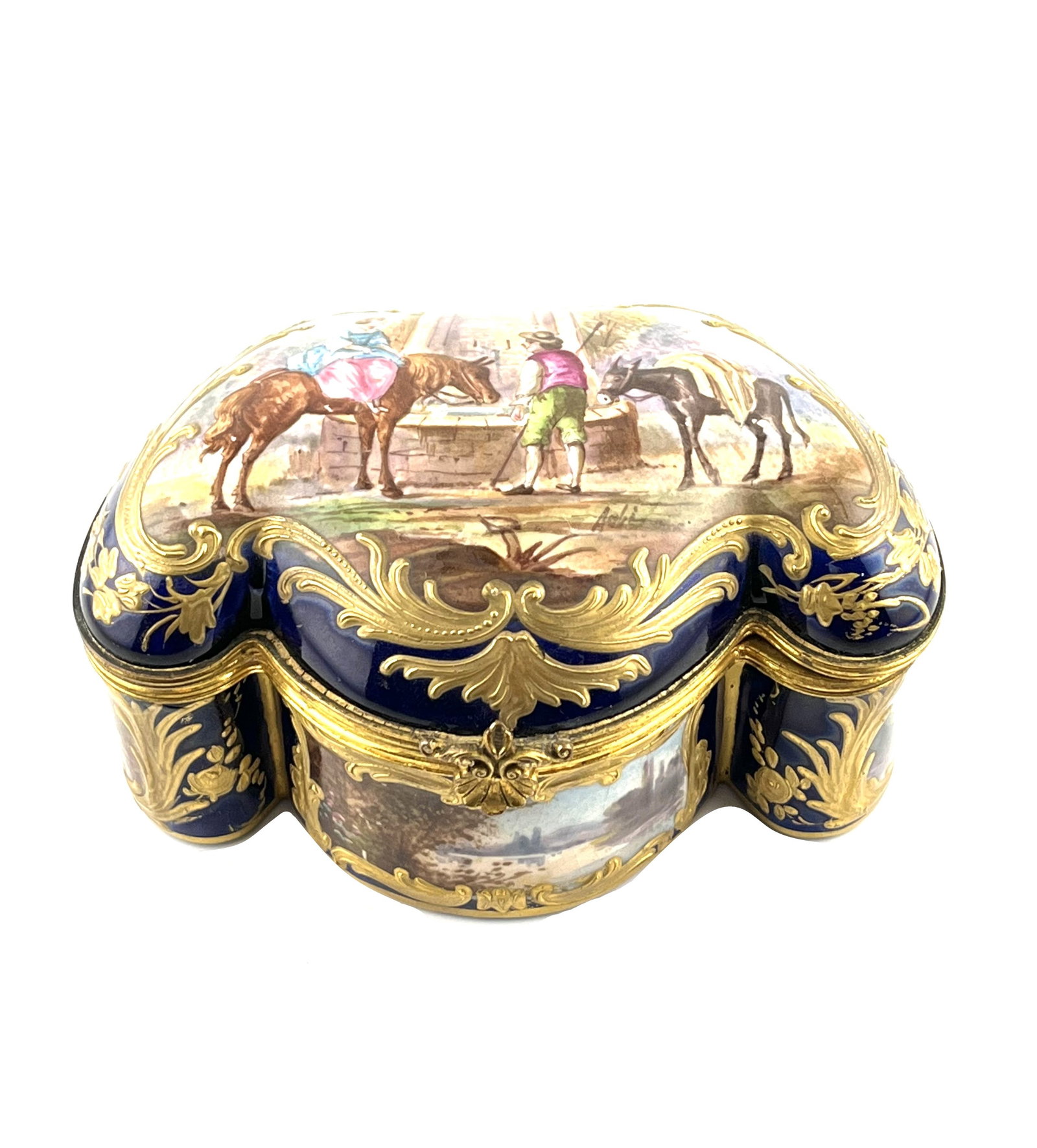 19th Century French Sevres Porcelain Box (1 of 9)