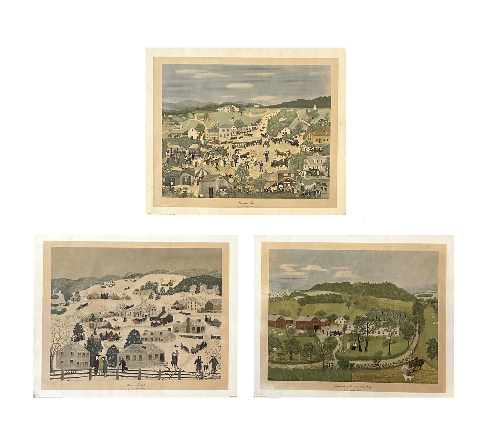 Grandma (Anna Robertson) Moses (1860 - 1961) American (1 of 7)