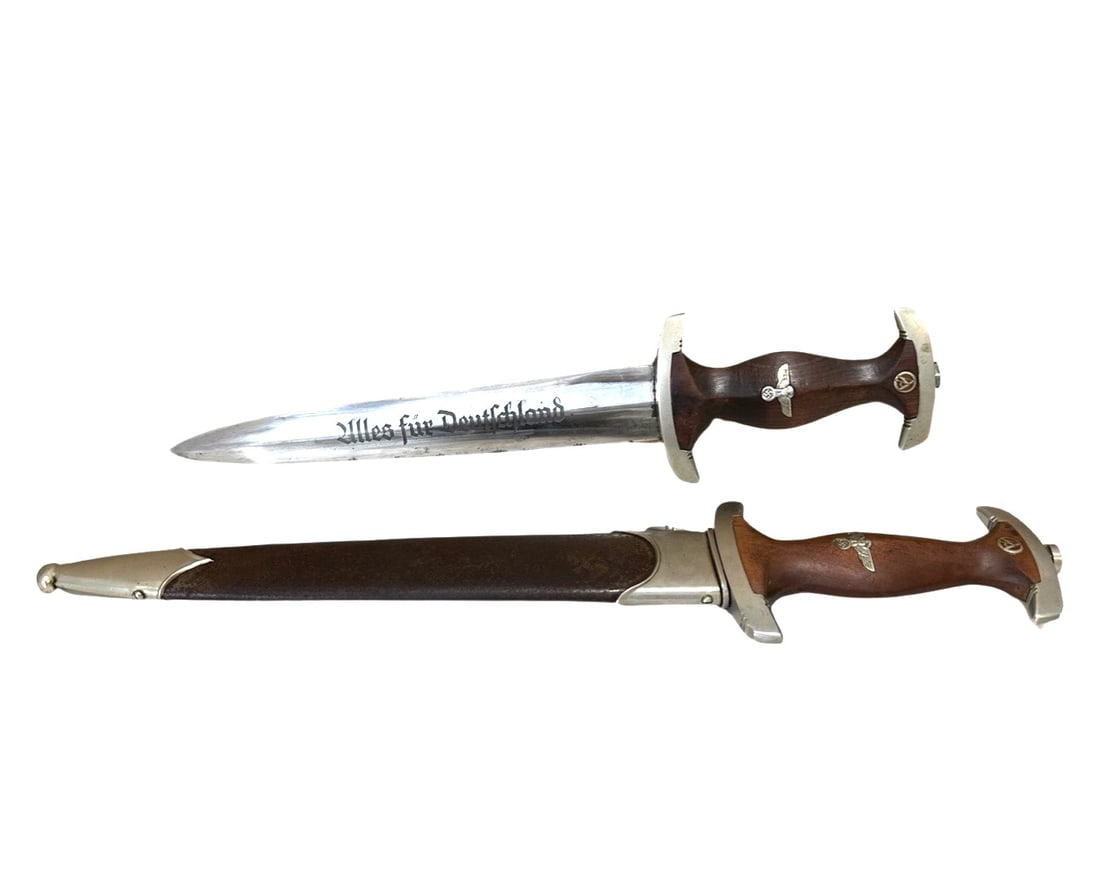 Two Original German WWII Early Ground Rohm Dagger  by Carl Eickhorn Solingen (1 of 8)