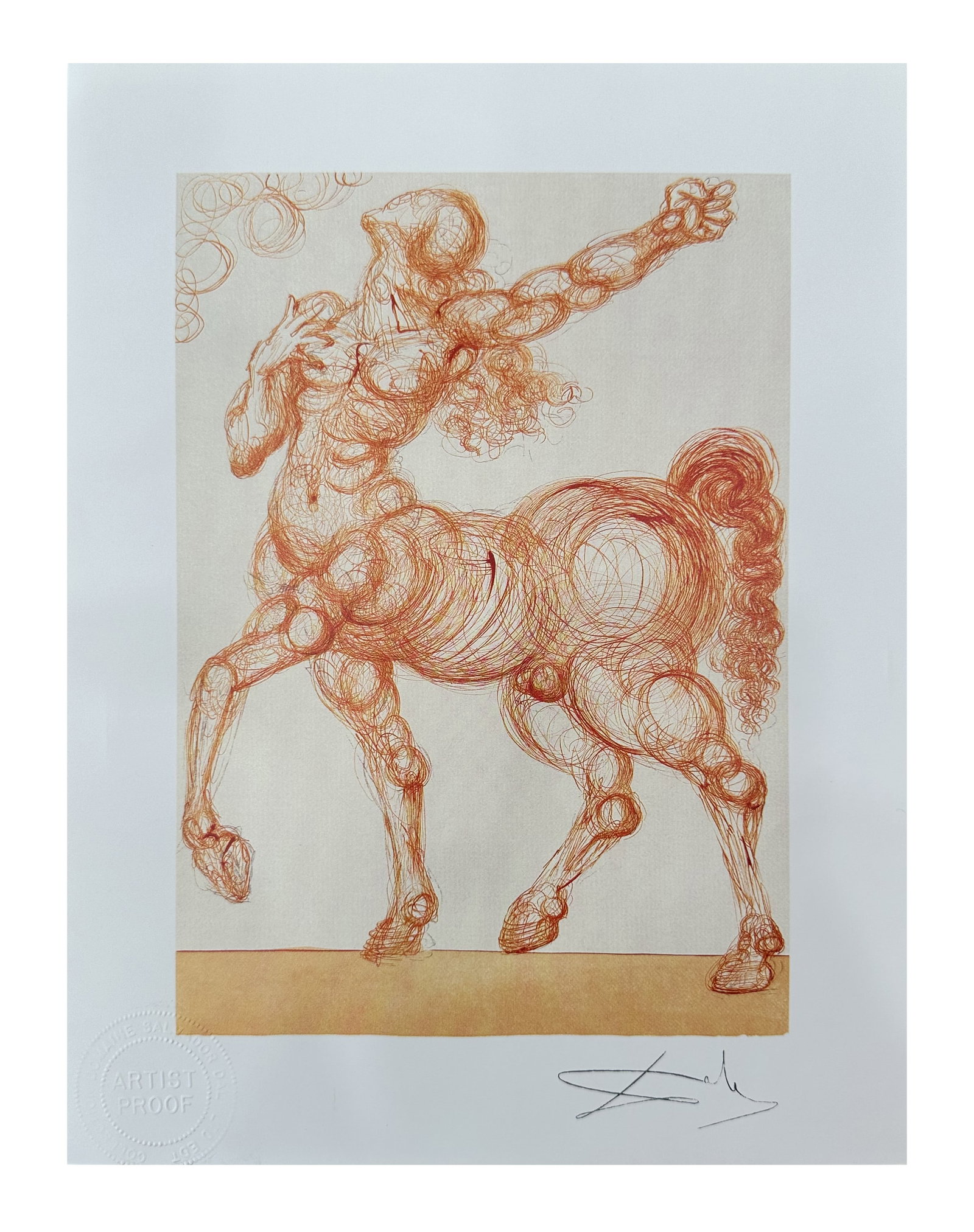 Salvador Dali (1904 - 1989) Spain: Salvador Dali (1904 - 1989) Spain Offset Lithography in Color Hand Signed Edition Size: Limited Edition Publication Date: 1985 Measure 13"in H x 10"in W Known for: Surrealist painting, drawing, photog