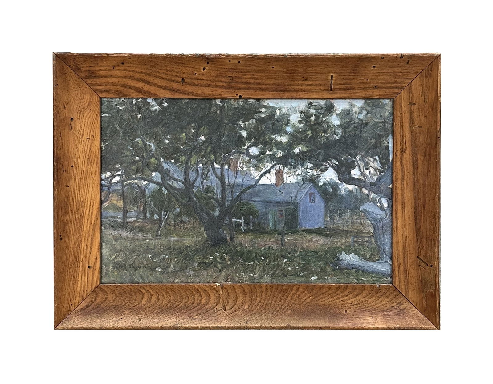 Roy Henry Brown (1879 - 1956) American: Roy Henry Brown (1879 - 1956) American Oil on Board Measure 6 1/2"in H x 10 1/2"in W and 9 1/2"in H x 13 1/2"in W with frame Known for: Landscape and coastal painting, illustration Name variants: Henr