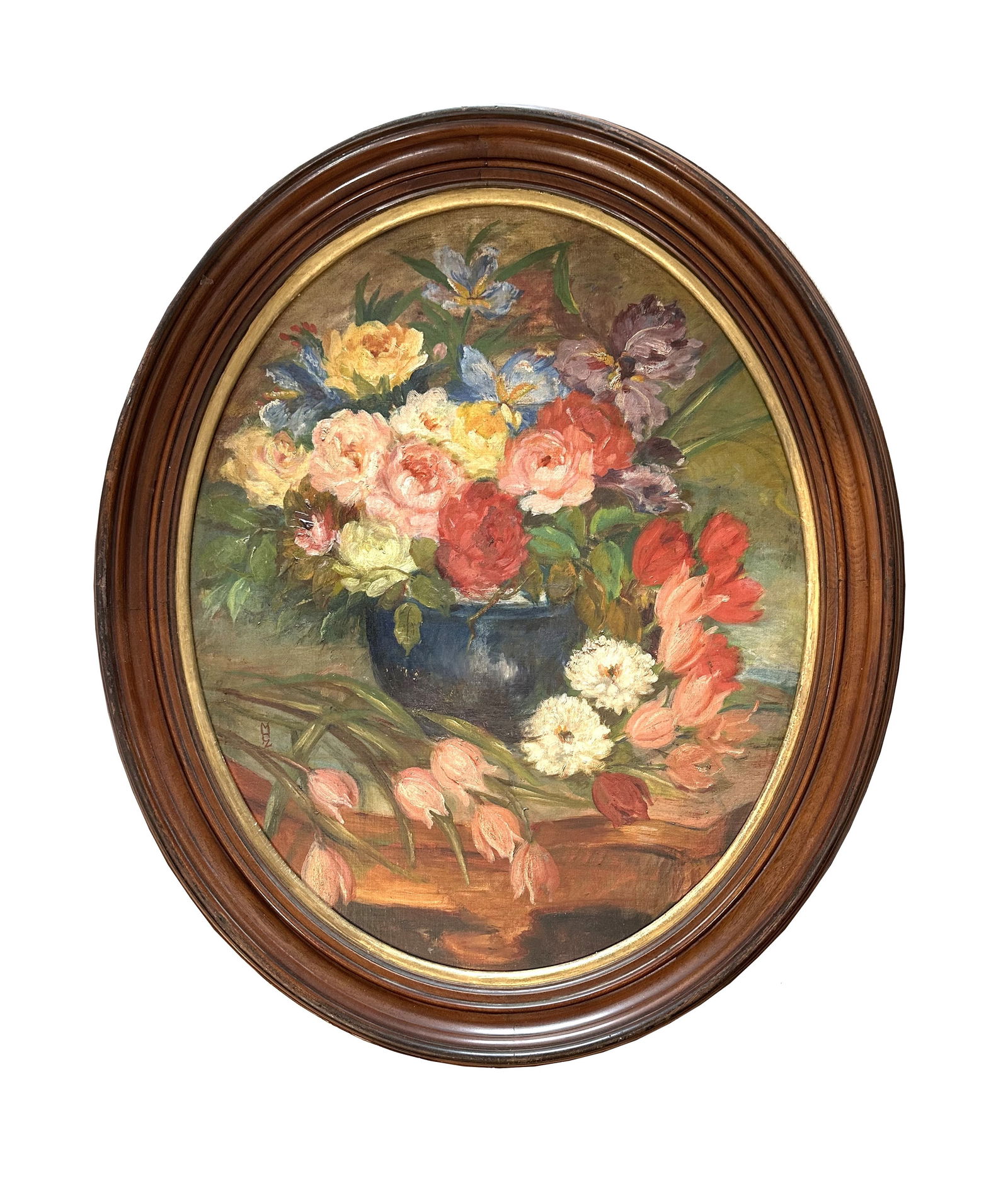 Original Vintage 19th Century Possible Italian Still Life Painting (1 of 6)