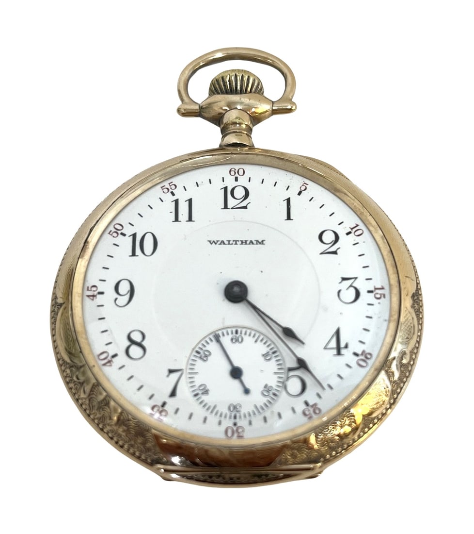 Waltham pocket watch value by serial number cheap
