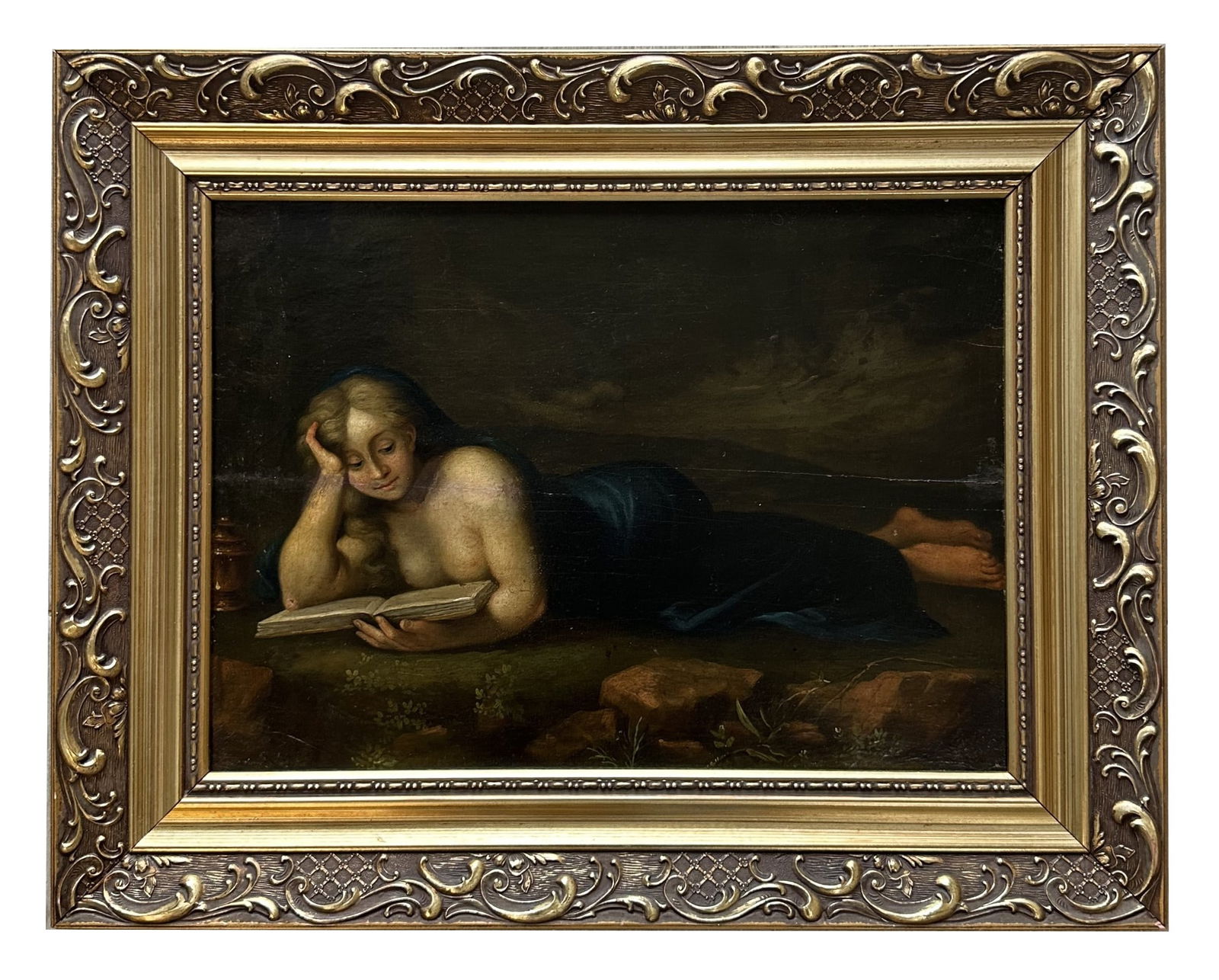 The Famous  Saint Mary Magdalen Reading After Antonio Da Correggio (1 of 5)