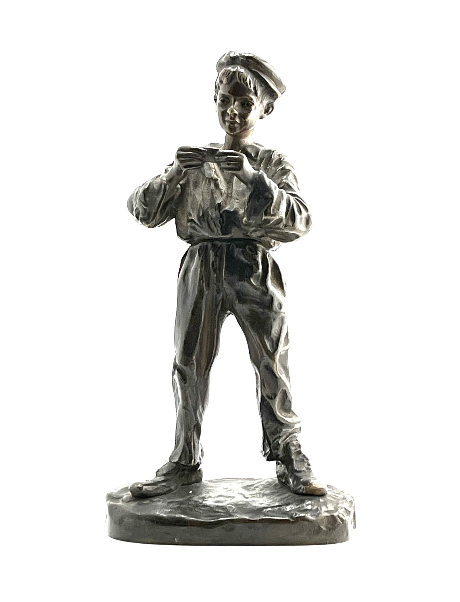 Jose Cardona Furro (1878 - 1923) Spain: Jose Cardona Furro (1878 - 1923) Spain Title: The first cigarette Bronze Sculpture Measure 6 1/2"in H x 3 1/2"in W x 2 1/4"in D Name variants: Jose Cardona, Josep Cardona Biography: Josep Cardona