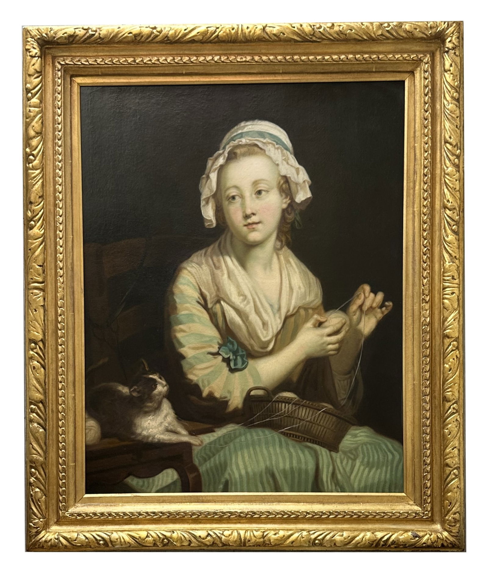 Attributed Jean-Baptiste Greuze (1725 - 1805) Italy (1 of 4)