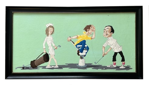 Dental Cartoons Ca 1945 by Warren Jewell