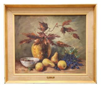 Still Life with Fruit Oil Painting by Lubertie