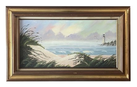 American Landscape Coastal Beach Painting