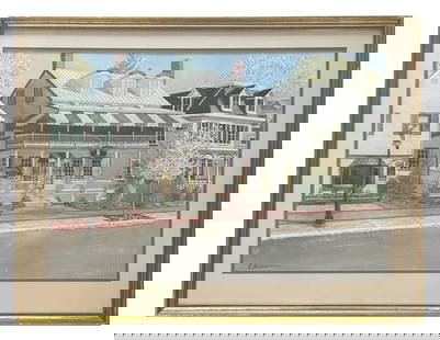 Ogden Minton Pleissner (1905 - 1983) American: Ogden Minton Pleissner (1905 - 1983) American Watercolor on Paper Measure 15 1/2"in H x 23 1/2"in W and 21 1/4"in H x 28"in W with frame Known for: Fishing-hunting genre and landscape painting Biog