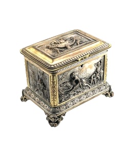 Antique 19th Century French Jewerly Box