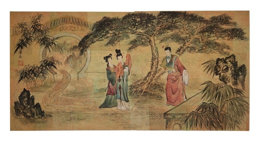 Chinese Painting on Cork Paper
